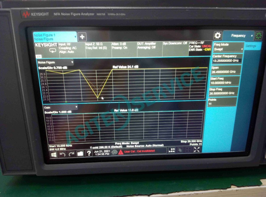 Keysight噪聲係數分析儀開機黑屏維修