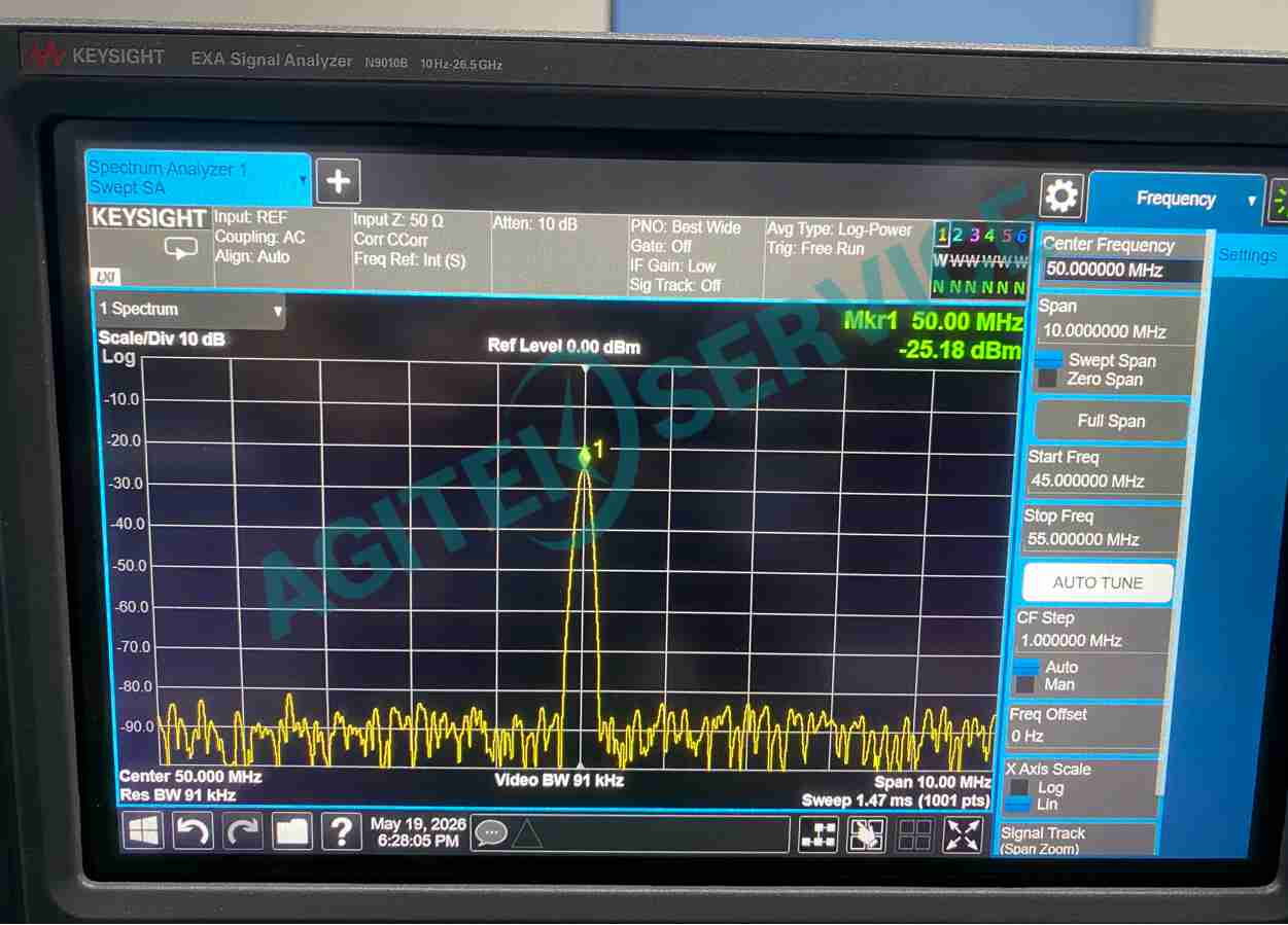 是德科技N9010B頻譜分析儀開機報錯維修