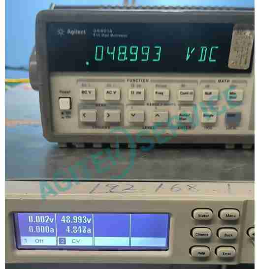 安捷倫N6702A可編程電源修複照片