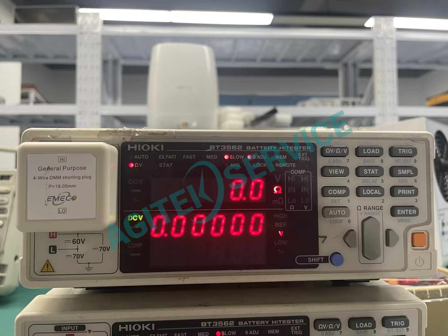日置BT3562內阻測試儀測不到電阻