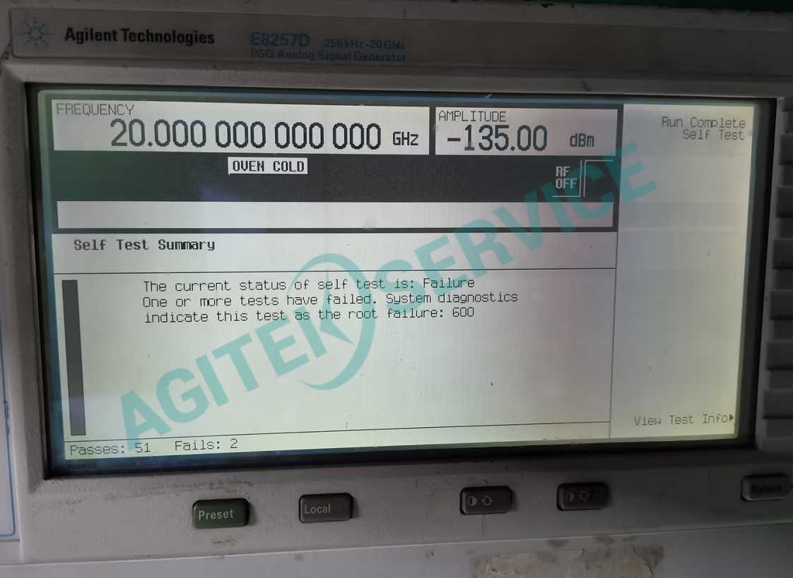 是德E8257D信號源維修