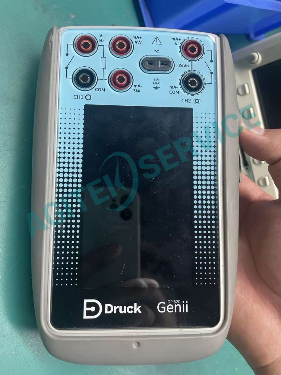 Druck DPI620G-L過程校準儀無法充電維修案例