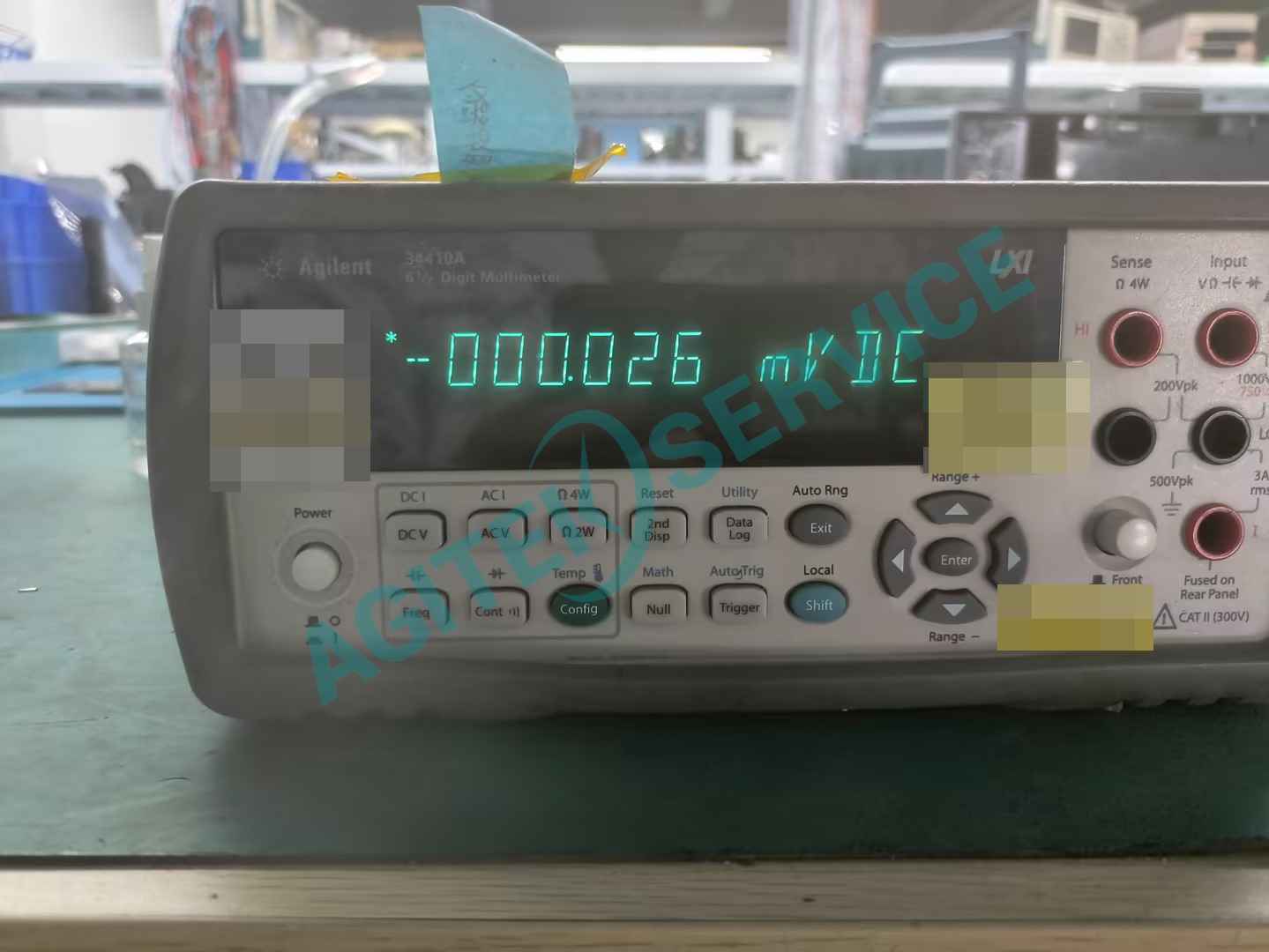 34401A萬用表測不到值故障圖