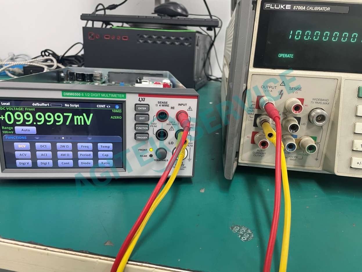 DMM6500萬用表修複照片
