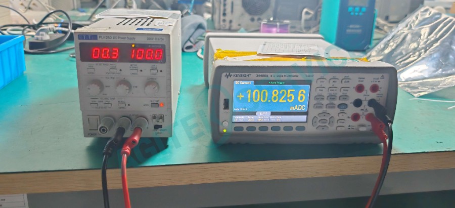 TTI PLH250直流電源電流誤差大故障圖