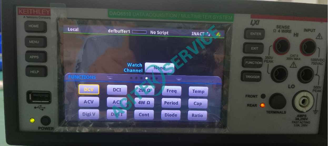 DAQ6510數據采集器故障圖