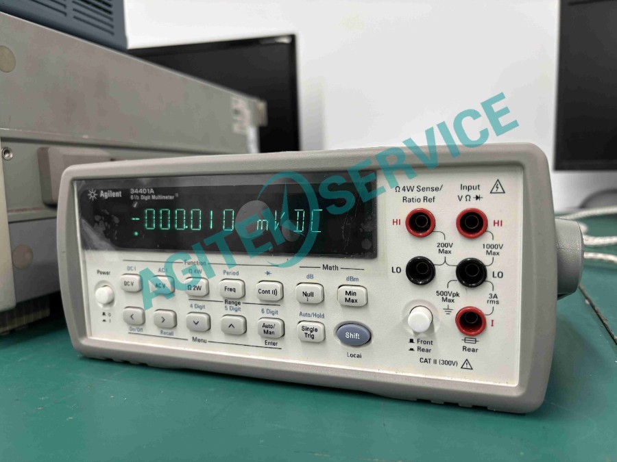 二手Agilent/Keysight 34401A 六位半台式數字萬用表