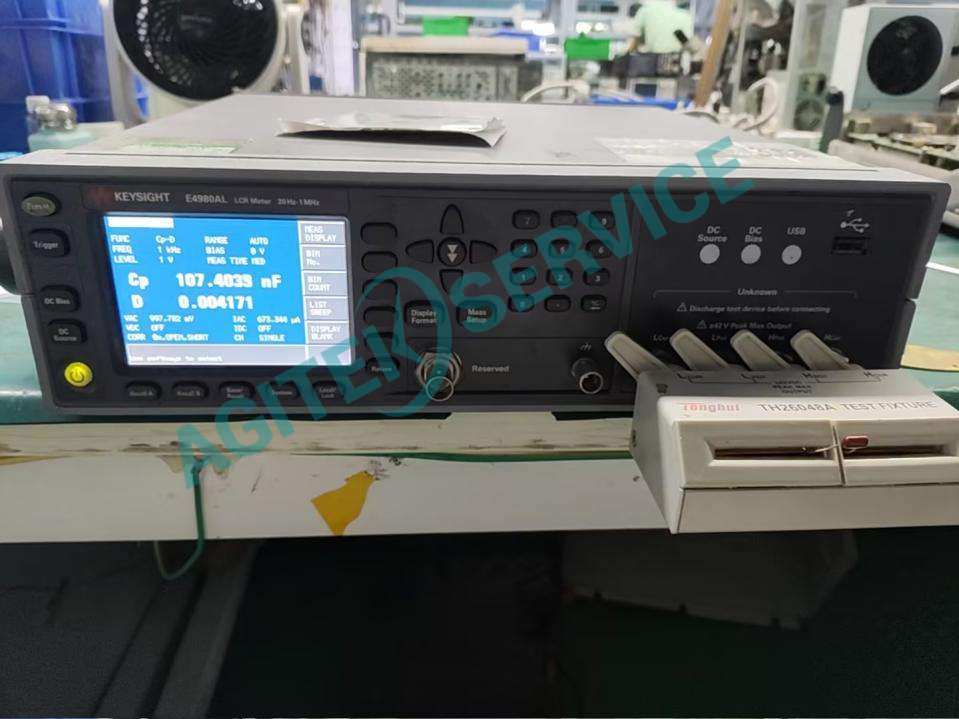 是德科技E4980A精密LCR表“Power on test failed”故障芯片級維修