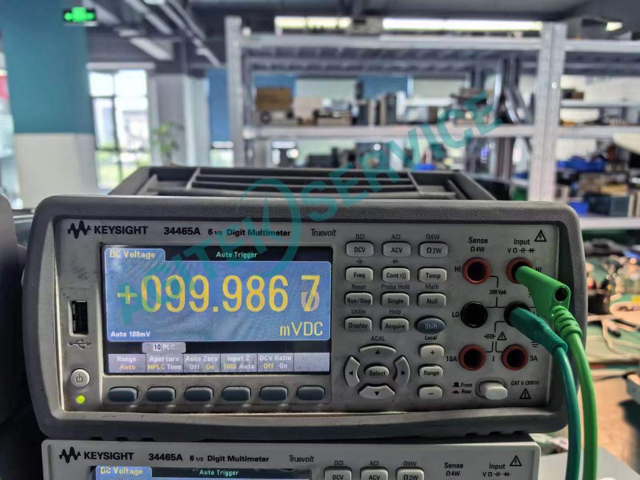 是德34465A萬用表開機無法測試維修