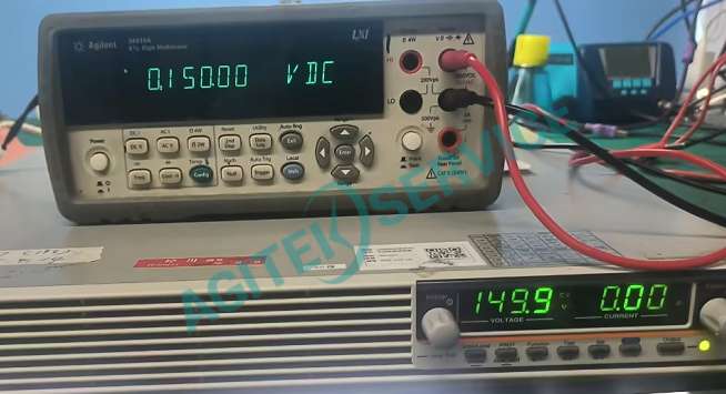 固緯PSU-150-10可編程電源輸出電壓直接報錯維修