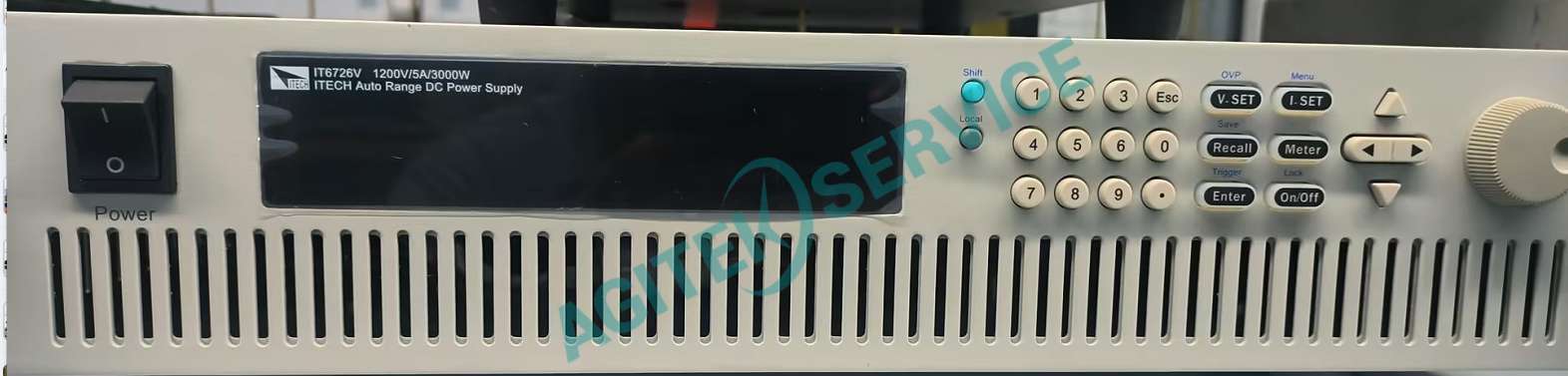 ITECh艾德克斯IT6726V可編程高壓電源通電後開機跳閘維修案例