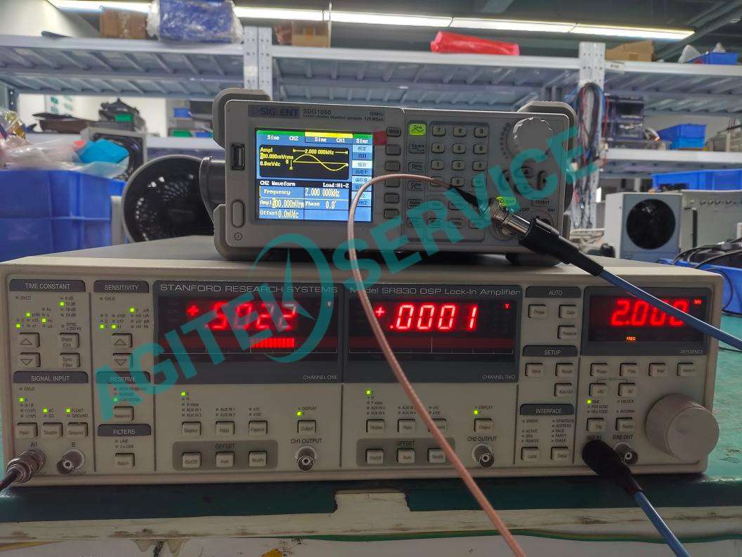 SR830鎖相放大器修複檢測照片3