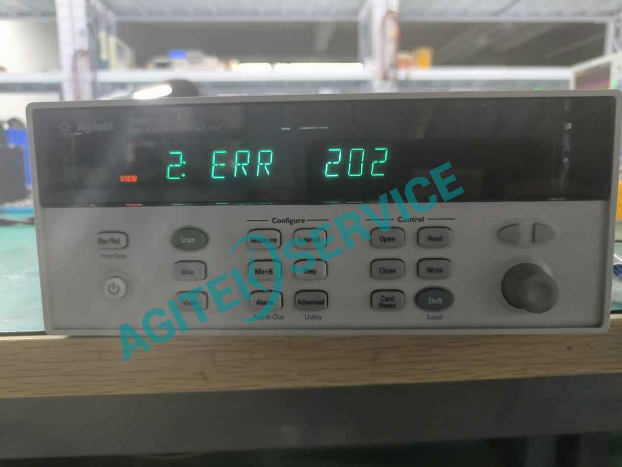 是德 34970A 數據采集器常見問題及解決方法匯總