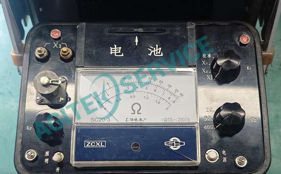 SC20-3電爆元件測試儀表盤指針異常維修案例：表頭整體更換修複實錄